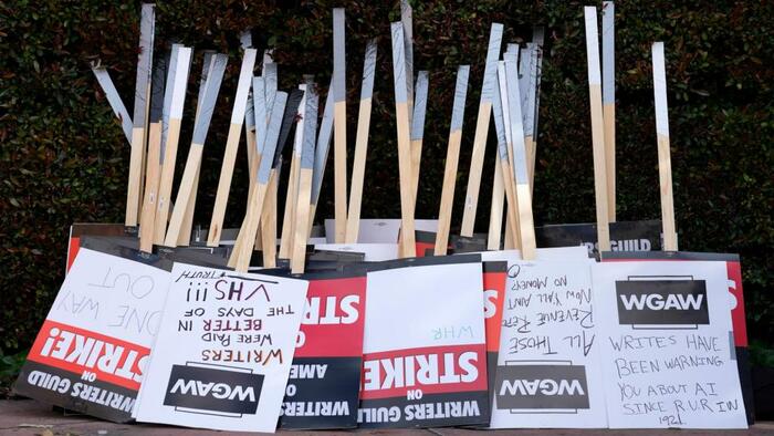 NextImg:Hollywood Screenwriters Reach Preliminary Labor Deal With Studios To End Strike