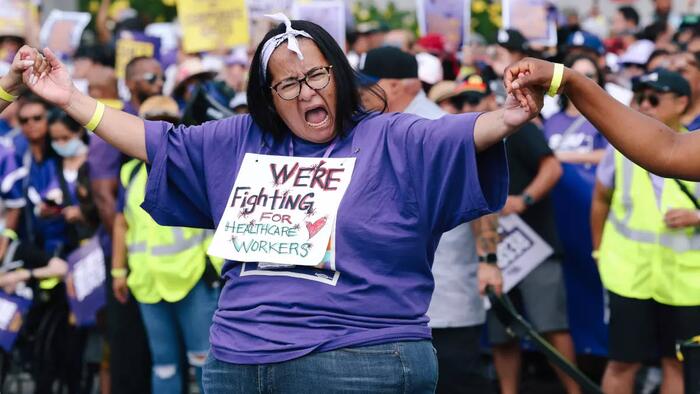 NextImg:"It Could Be The Largest Healthcare Strike In US History": Kaiser Workers In DC, Virginia, Maryland Authorize Strike