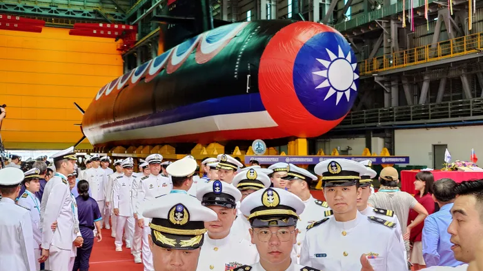 NextImg:Taiwan Unveils First Domestic-Made Submarine With Eye On China Threat