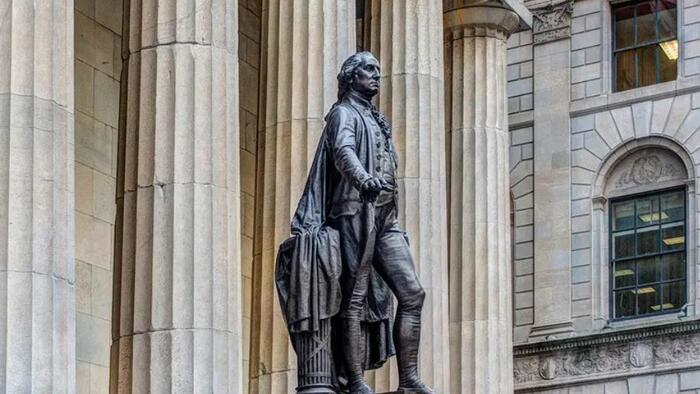 NextImg:Despite 'Financial Tsunami' From Migrants, NYC Mulls Reparations, Removal Of George Washington Statues