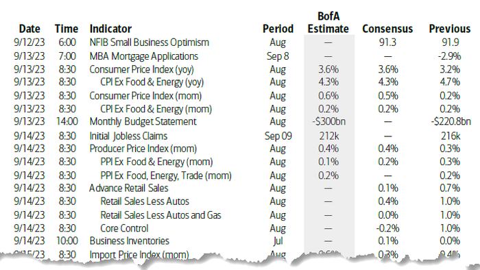 Key Events This Extremely Busy Week: CPI, PPI, Retail Sales, ECB, China Data Dump, new iPhone, ARM IPO, UAW Strike And More - Vimarsana News