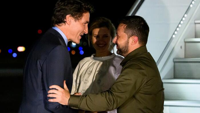 NextImg:Trudeau Unveils C$650M More For Ukraine Defense As Zelensky Addresses Parliament