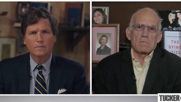 NextImg:"We're In The Middle Of A Revolution" - Victor Davis Hanson Warns Tucker: "The Next 12 Months Will Be The Most Explosive In History"