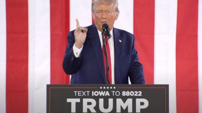 NextImg:As "Most Important Election Of Our Lives" Looms, Trump Blasts "Weak & Ineffective" Biden For Hamas Attack On Israel