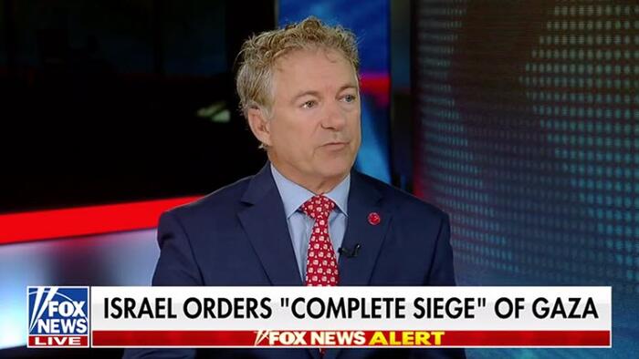 NextImg:Watch: Rand Paul Urges US To Stay Hands-Off Over Gaza Attack