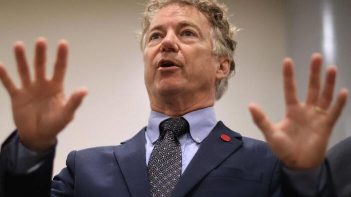 NextImg:Rand Paul On Israel-Palestine: "I'm Not Really For Funding Either Side"