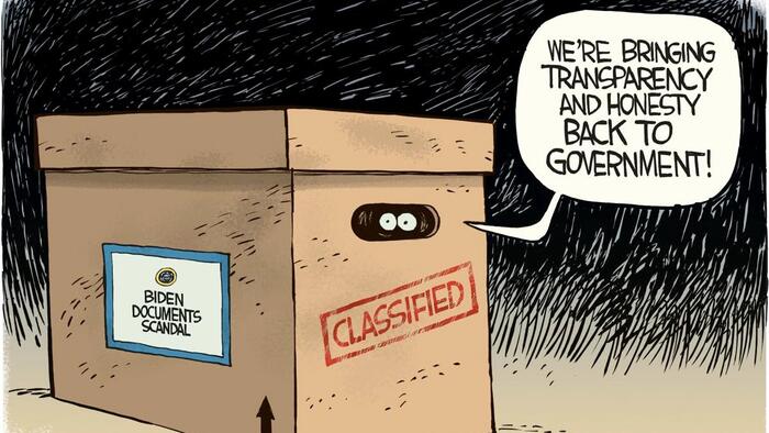 NextImg:Turley: New Evidence May Destroy Biden's Defense In His Classified Documents Case