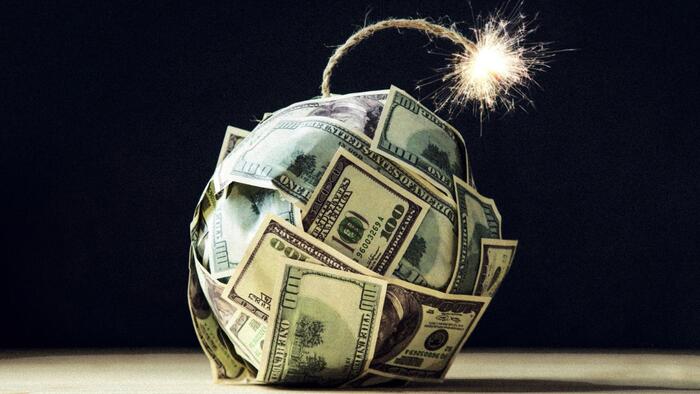 NextImg:Bonds, Gold, & Crypto Surge; Stocks Purged As USA Credit Risk Rises Into WW3