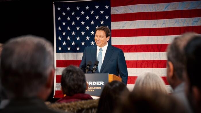 NextImg:DeSantis Draws Red Line On Gaza Refugees, GOP Field Follows Suit (Except Nikki Haley)