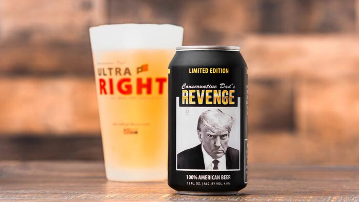 NextImg:Beer-Can Bearing Trump's Mug-Shot Hits Major Milestone: CEO