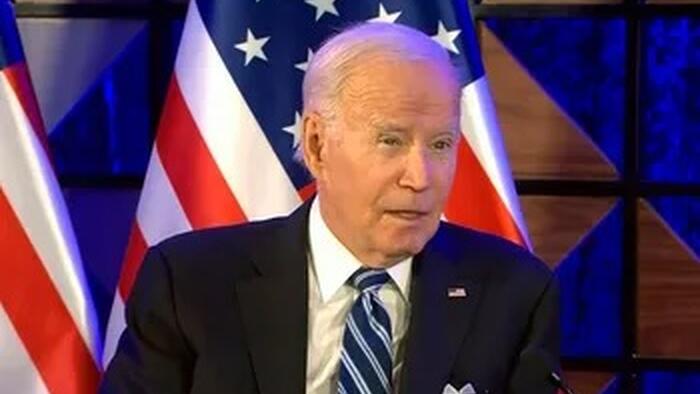 NextImg:"You're Not Alone" - Biden Says Attacks On Israel Like "Fifteen 9/11s"