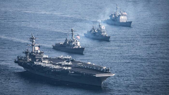 NextImg:US Sends Warships, Aircraft Carrier To Israel For Potential 'Support' Operations