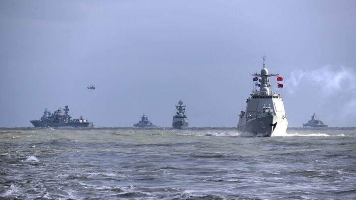 NextImg:China Has Up To 6 Warships In Mideast Waters As US Carrier Group Moves Closer To Israel