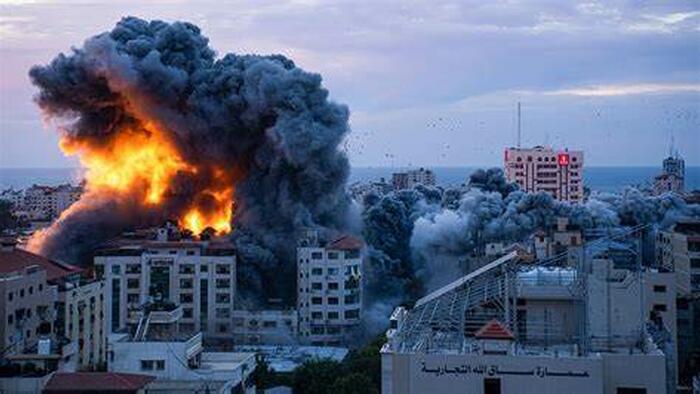 NextImg:Israel Orders 'Complete Siege' Of Gaza "Barbarians" As Death Toll Tops 1,100