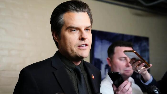 NextImg:Gaetz Says Johnson Speakership Proves 'MAGA Is Ascendant' In GOP, 'Swamp Is On The Run'