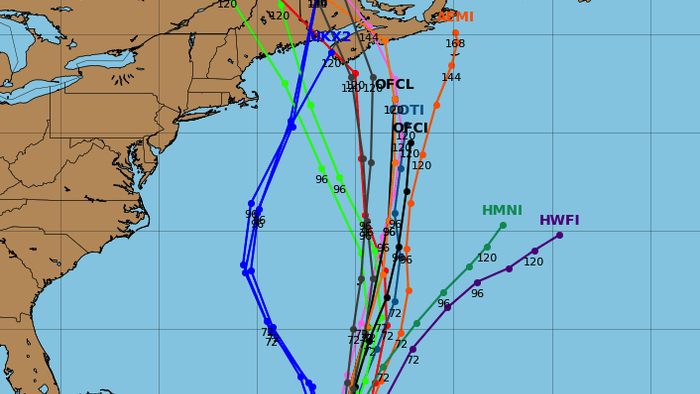 NextImg:Tropical Storm Philippe Forecasted To Impact Maine Or Nova Scotia