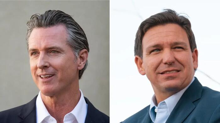 Newsom Vs. DeSantis Debate In One Week Despite SuperPAC Head Quitting Over 'Untenable' Goals - Vimarsana News