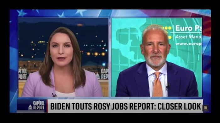 Peter Schiff: Joe Biden Doesn't Have Anything To Take Credit For - Vimarsana News