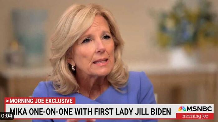 Jill Biden: Trump Supporters Are "Insurrectionists, Dangerous Extremists", Joe "Works Hard Every Single Day" - Vimarsana News