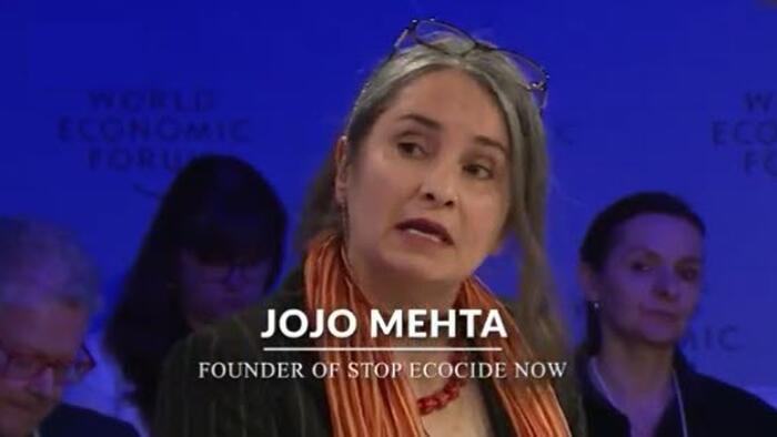 Watch: The Most Ridiculous 75 Seconds Of Bullshit From Davos Yet On "Ecocide" - Vimarsana News