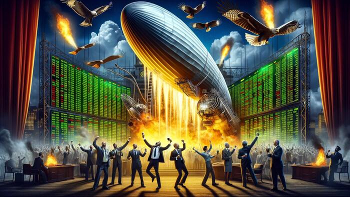 Stocks Gain As Senate StopGap Trumps Hindenbergs, HawkSpeak, & Hard-Data 'Bad News' - Vimarsana News