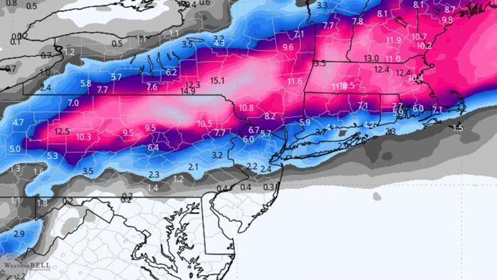 NextImg:Nor'easter Aims For Northeast Early Next Week