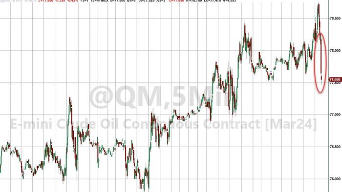 NextImg:WTI Drops After Huge Crude Build, US Production Back At Record Highs