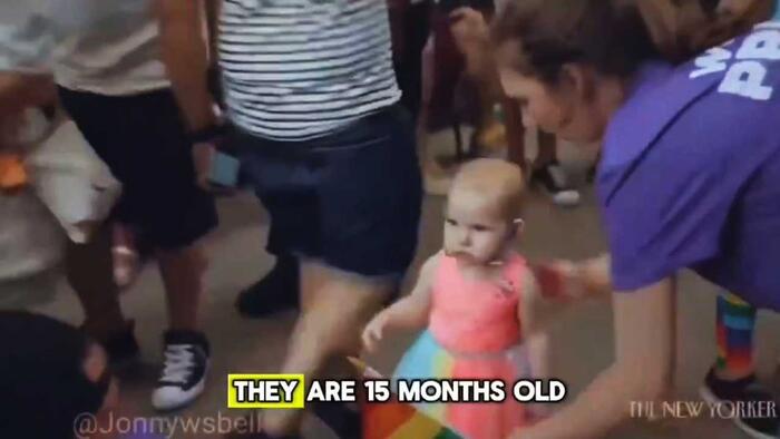 NextImg:Watch: Mother Pushes 'They/Them' Pronouns On 15-Month-Old Baby At Gay Pride Event