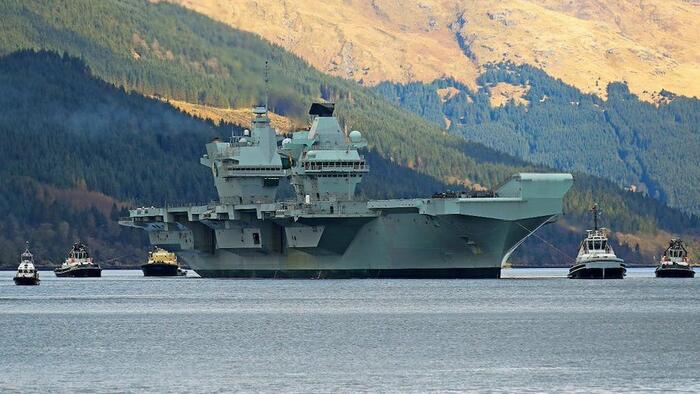 NextImg:Mechanical Issue Dooms One Of Two UK Aircraft Carriers Ahead Of Massive NATO War Drill 