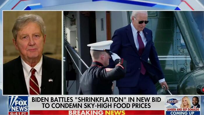 NextImg:Sen. Kennedy: Biden Is "A Cancer On The American Dream"