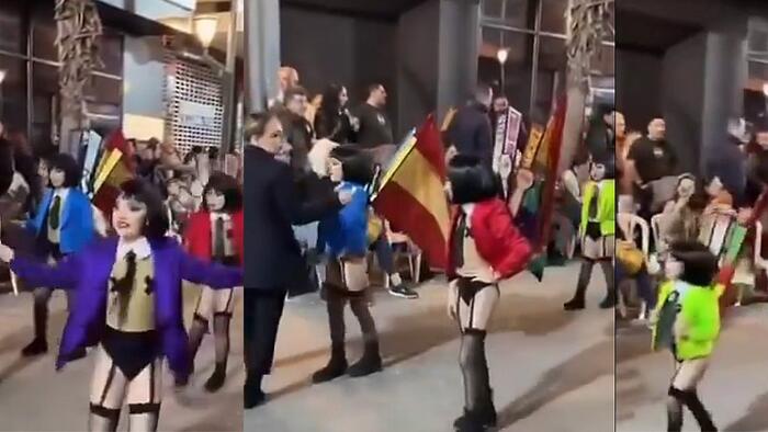 NextImg:Outrage In Spain As Children Paraded Around In Lingerie For 'Pride'