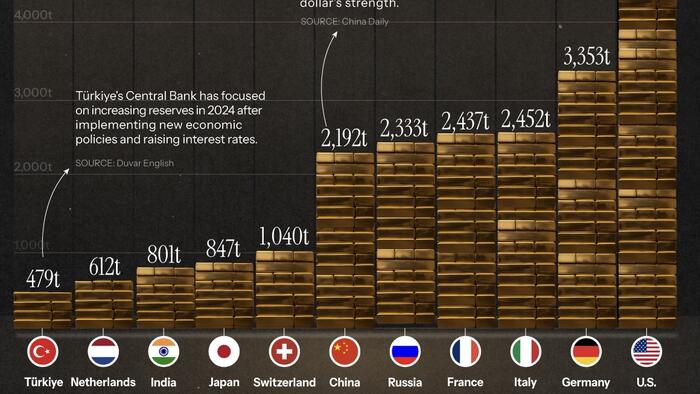 NextImg:Which Countries Have The Largest Gold Reserves?