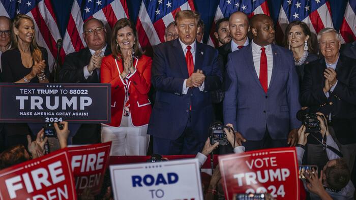 NextImg:MSNBC Claims Trump's Numbers In South Carolina Are "Disastrous" Despite Defeating Nikki Haley