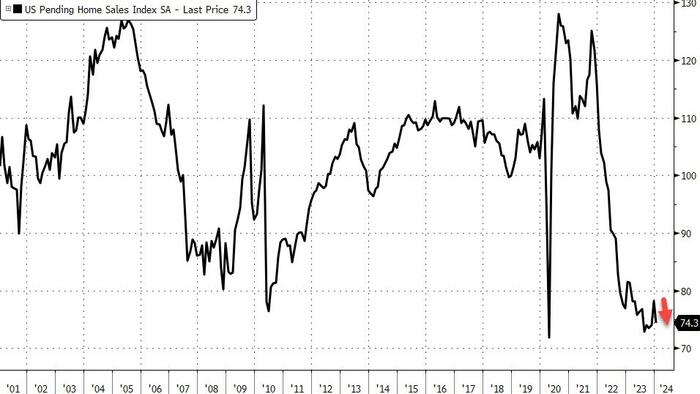 NextImg:Pending Home Sales Puked In January, Back Near Record Lows