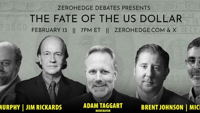 NextImg:ZeroHedge Live Debate: The Fate Of The US Dollar
