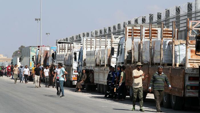 NextImg:Israel Blocks Flour Bibi Promised Biden Would Enter Gaza, Latest In Growing Rift