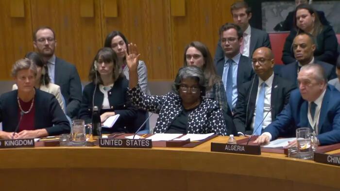 NextImg:US Is Lone Veto Of UN Resolution Demanding Ceasefire In Gaza 