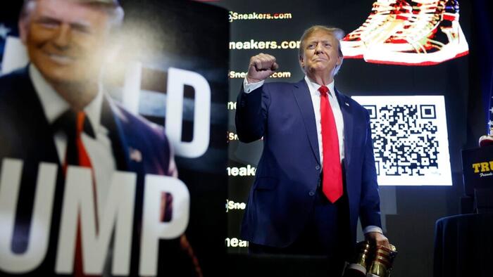 NextImg:Why Trump's $400 Sneakers Are Selling For Thousands