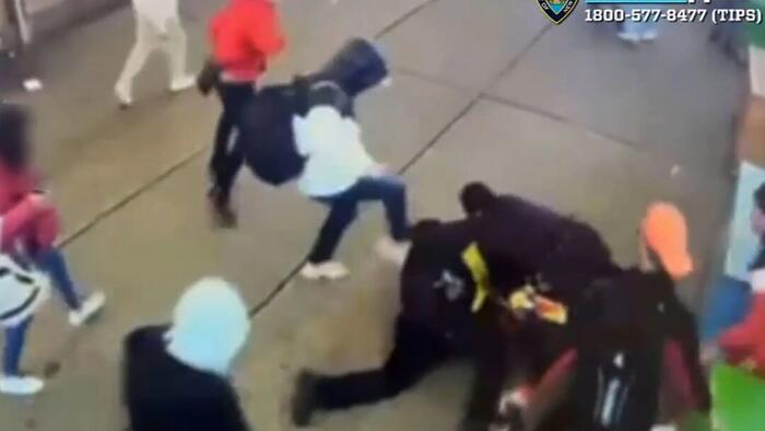 NextImg:7 Indicted For Attacking NYPD Officers At Times Square