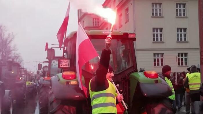 NextImg:"We Have No Other Choice": Pissed Off Polish Farmers Launch 30-Day Protest Across Country, Ukraine Border Crossings