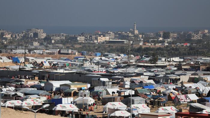 NextImg:US Warns Against Impending Israeli Assault On Refugee-Packed Rafah