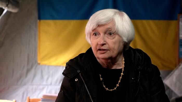 NextImg:Yellen Wants Frozen Russian Bank Funds To Be Given To Ukraine