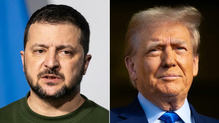 NextImg:Playing With Fire: Zelensky Questions Trump's Patriotism In CNN Interview