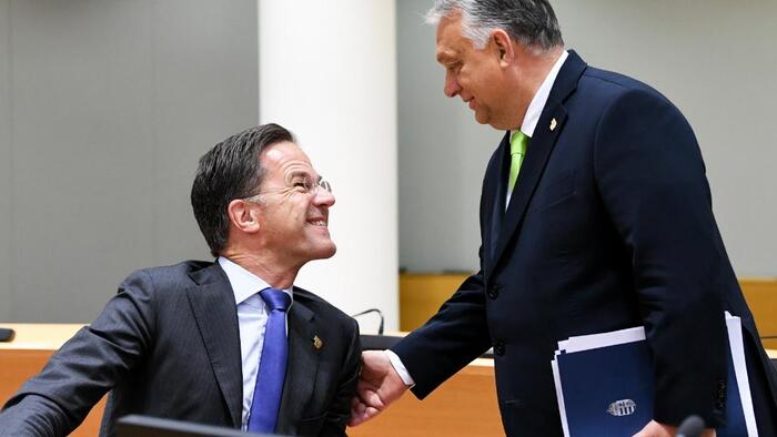 NextImg:'Orbán's Revenge' - Hungary Rejects Dutch PM Rutte's Candidacy To Head NATO