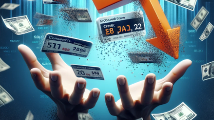 NextImg:"Notable Milestone": American FICO Credit Scores Decline First Time In Decade