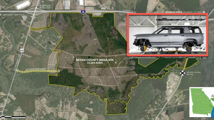 NextImg:Rivian Shelves New Georgia Factory In Latest Cost-Cutting Measures
