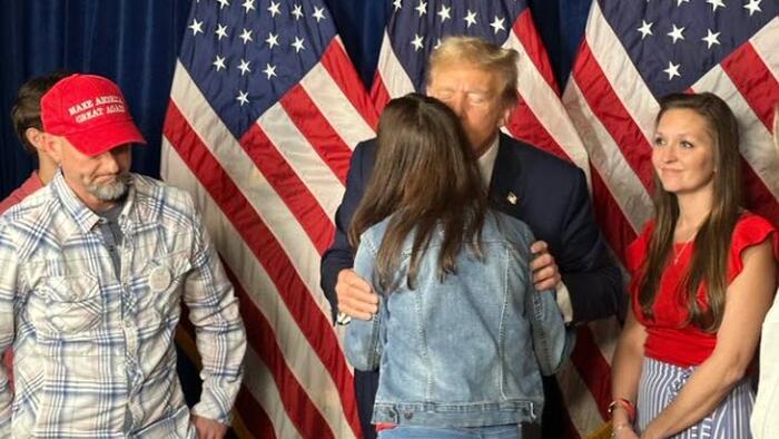 NextImg:Trump Eviscerates Biden Over 'Apology Tour' After Calling Illegal Alien Murderer An "Illegal"