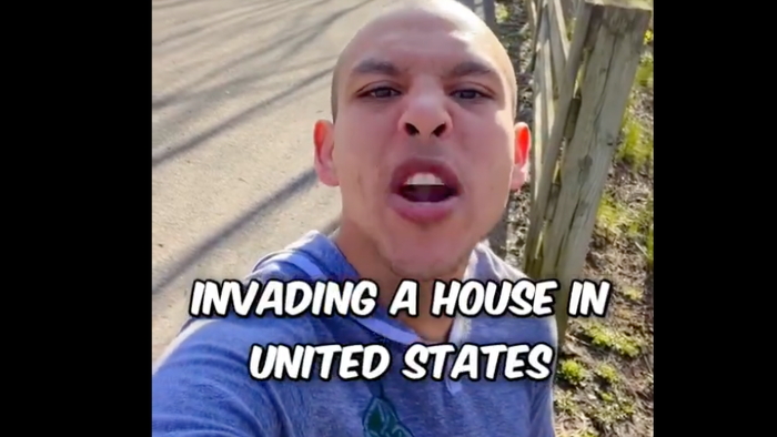 NextImg:Watch: Migrant TikToker Tells Other Illegals How To "Invade" Homes In America