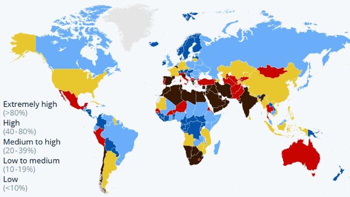 NextImg:Where Water Stress Will Be Highest by 2050