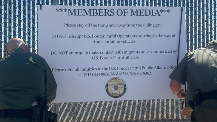 NextImg:"Biden Censorship Regime" Blocks Media Access At Border Over Embarrassing Invasion Video That Shocked Nation